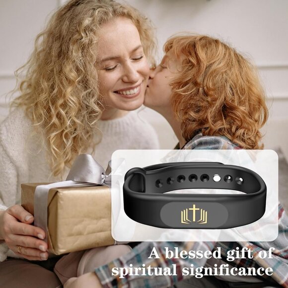 Daily Christian Verse Bracelet - Silicone Wrap with 29,000 Handpicked Scriptures - Picture 8 of 8